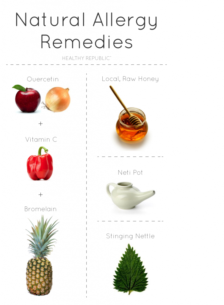 natural allergy remedies